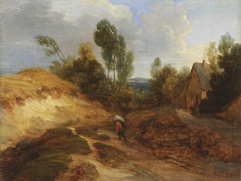1626-Lucas Achtschellinck - Paesaggio di dune